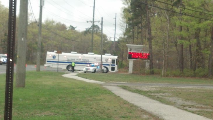 Absegami Haz mat scene